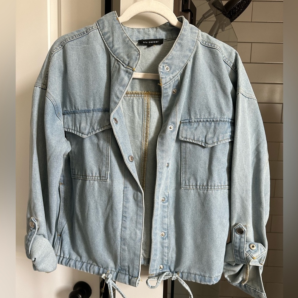 Denim jacket - size small
